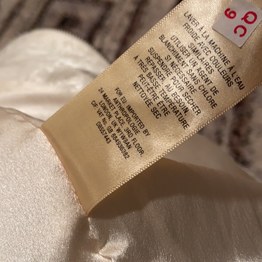 Anthropologie Elevenses Silky Geometric Bomber Jacket - Picture 6 of 6